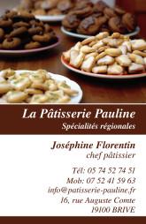 Cartes de visite boulangerie patisserie 1280 - 107