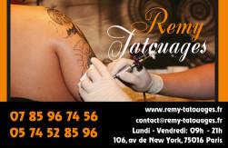 Cartes de visite tatoueur 876 - 107