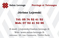 Cartes de visite tatoueur 884 - 98