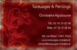 Cartes de visite tatoueur 894 - 98