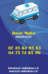 Cartes de visite taxi 681 - 46