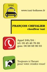 Cartes de visite taxi 646 - 107