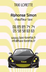 Cartes de visite taxi 649 - 107