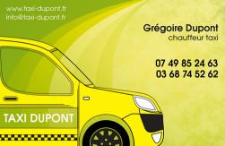 Cartes de visite taxi 663 - 107