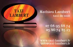 Cartes de visite taxi 652 - 107