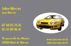 Cartes de visite taxi 689 - 107