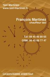 Cartes de visite taxi 644 - 107