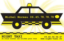 Cartes de visite taxi 671 - 23