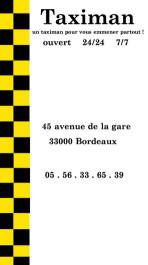 Cartes de visite taxi 137 - 114