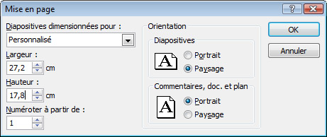 nouveau document sous Powerpoint